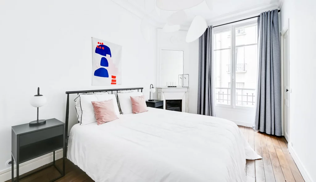 rénovation complète d'une chambre parentale d'un appartement haussmannien à paris