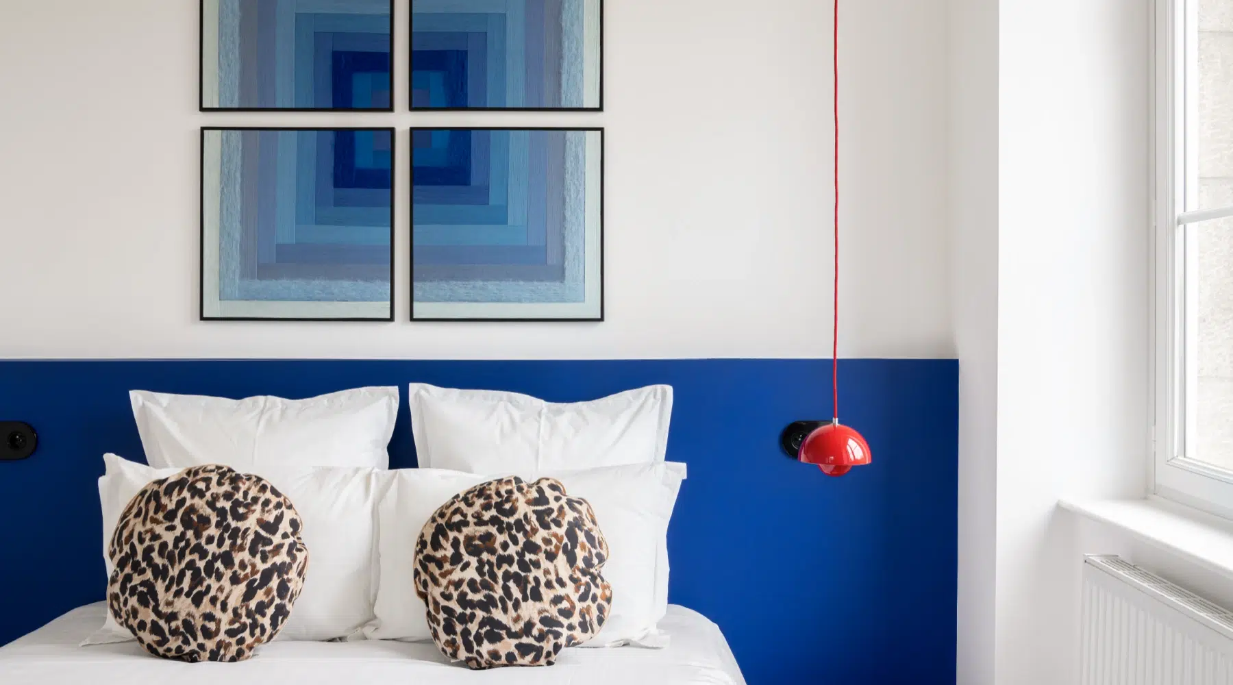Aménagement d'un gîte airbnb en bretagne, la décoration d'une chambre